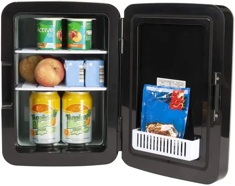 SENSIOHOME 10L Mini Fridge Cooler & Warmer | AC+DC Power - 12v, UK & EU Plug | Compact, Portable and Quiet, For Home, Bedroom, Car, Holiday, Food Drinks Makeup 3