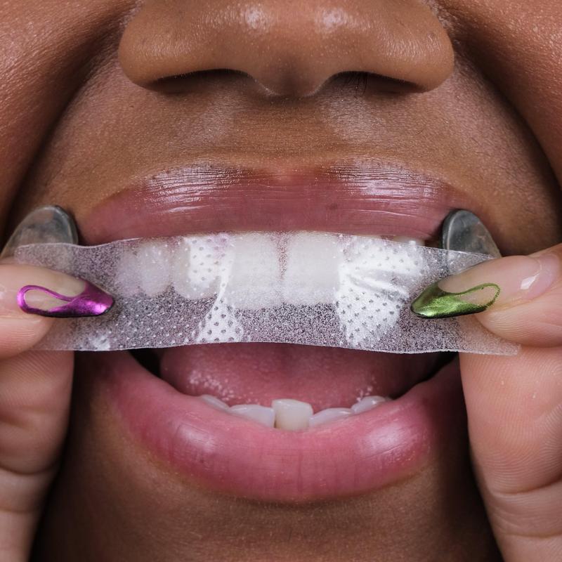 [Free Shipping] Teeth Whitening Strips, 28 Strips (14 Day Treatment) Non Peroxide, Sensitivity Free, Vegan 6