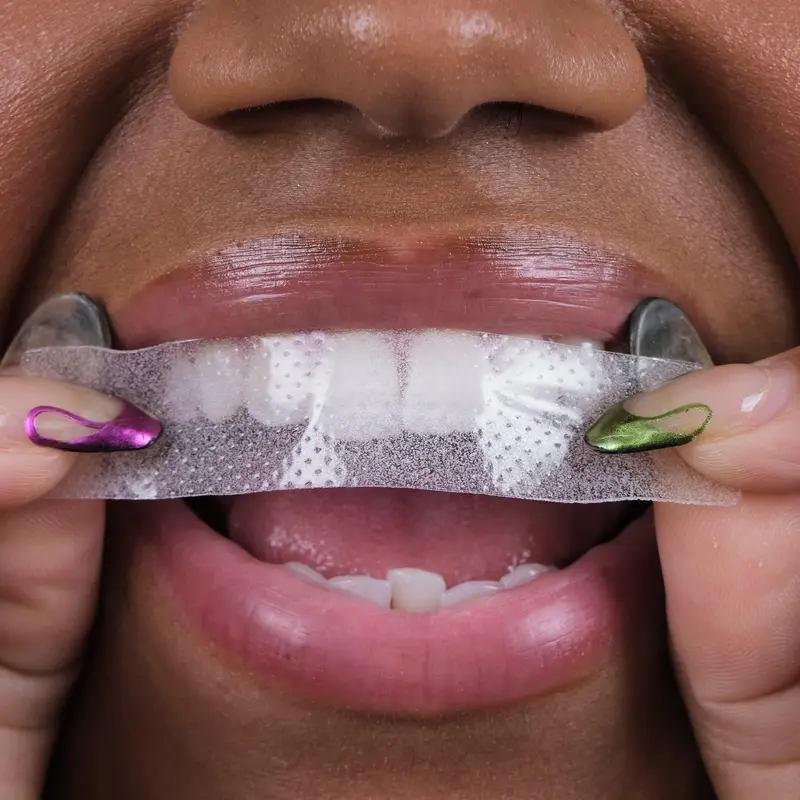 [Free Shipping] Teeth Whitening Strips, 28 Strips (14 Day Treatment) Non Peroxide, Sensitivity Free, Vegan 6