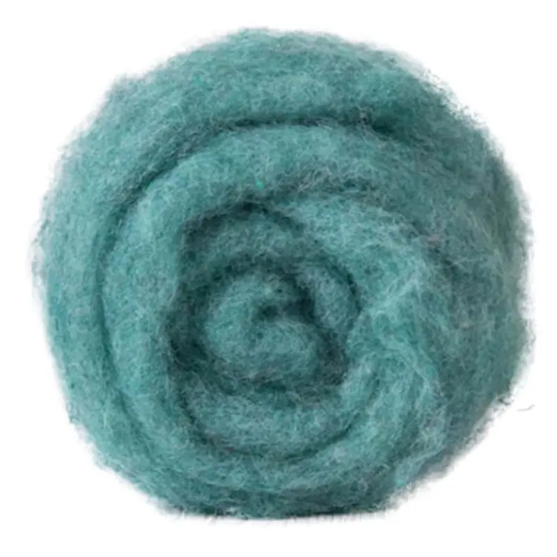 Carded Felt Wool Needle Felting Carded Batt Maori DHG Eucalyptus 3