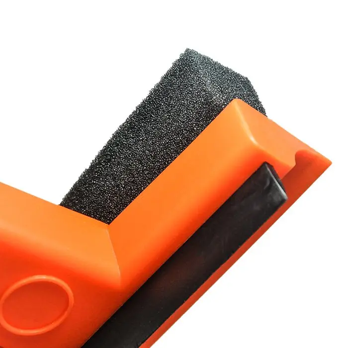 3 in 1 Ice Squeegee Ice Scraper (colour may vary) for cars and windows, Rubber Blade 4
