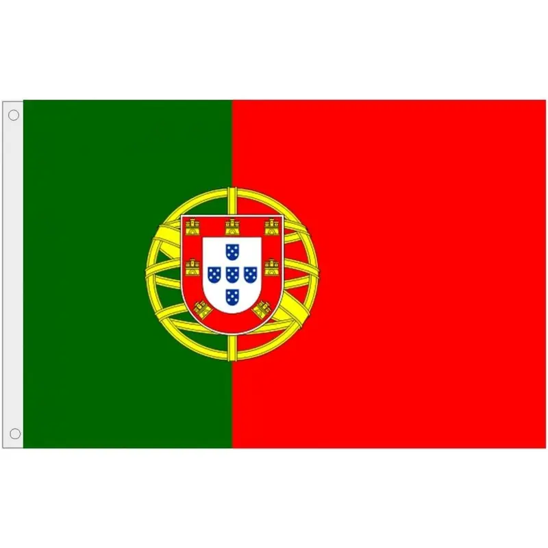 5 X 3ft Portugal National Flags Events Pub BBQ Decorations for Rugby Cricket Football Sports 2023 World Cup Banner Fan Light 2