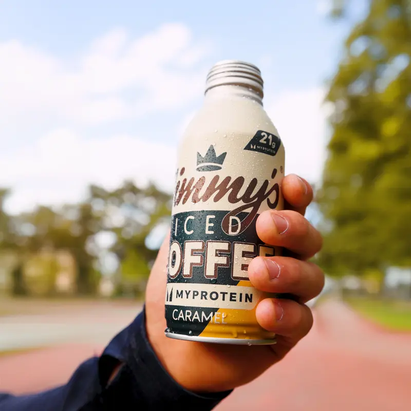 Jimmy's Iced Coffee x Myprotein The Big Caramel BottleCan 12 x 380ml 1