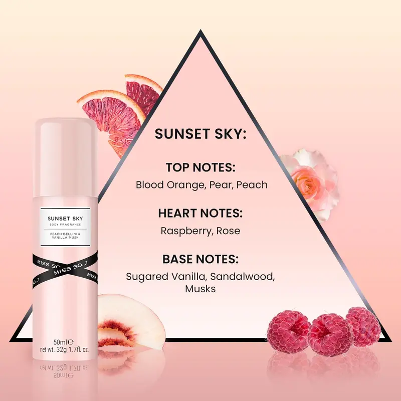 Miss So...? Mini Galore Womens Body fragrance Gift Set 4x50ml 3