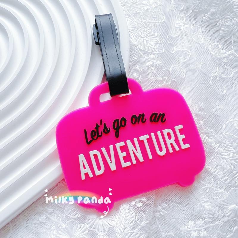 Fun Luggage Tag| Travel Address Tag | Milky Panda 6