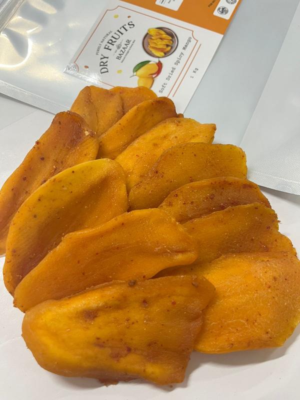 1 KG Chilli Dried Mango Slices - Sweet & Chilli Snack - Vietnamese Fruit  Sugar 2