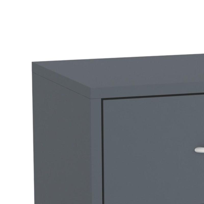 Wooden Bedside Cabinet with 1 Drawer: Ideal for Small Bedrooms 1