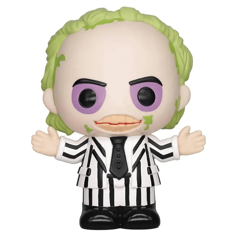 Beetlejuice Shaped Official PVC Coin Money Decorative Piggy Bank Bust 22cm 0