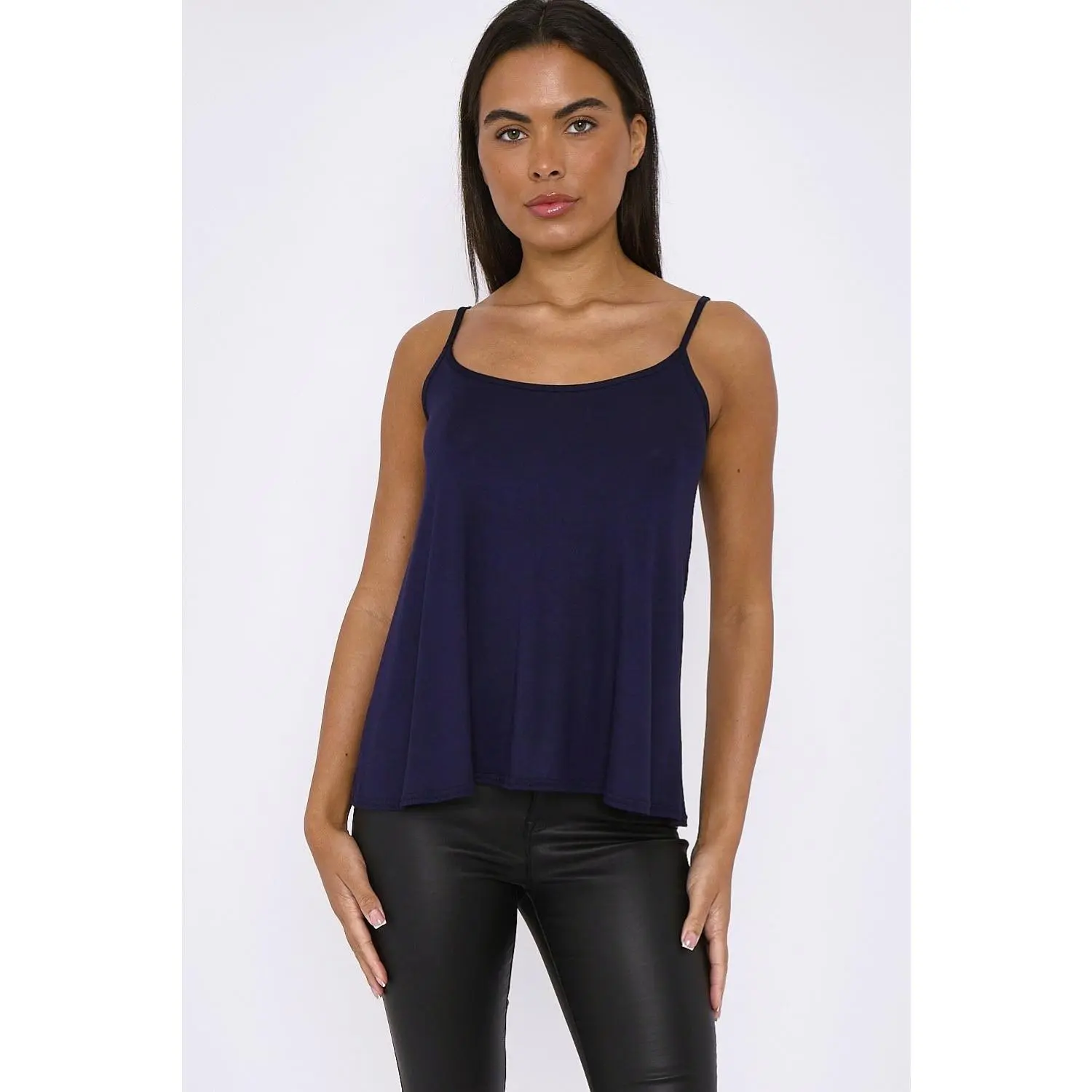 Navy Cami Top