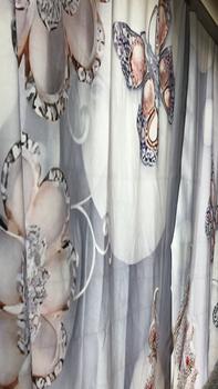 Product Review of Floral & Swan Print Curtain, 2pcs Modern Rod Household Curtains, Room Decor, Bedroom Decor, Christmas Gifts, Christmas Decorations, Room Accessories from N** T**i m**e 0