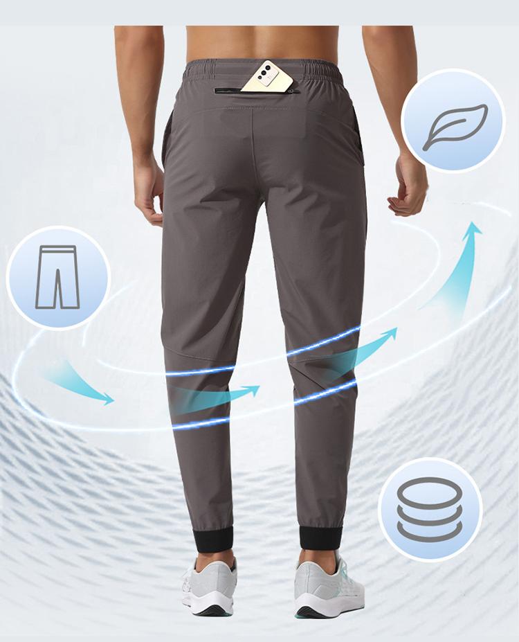 Product Introduction of STOUREG Nylon Jogging Pants Elastic Waist Men Sports Pants Running Trousers Workout Gym Sport Joggers Fitness Sweatpants 10