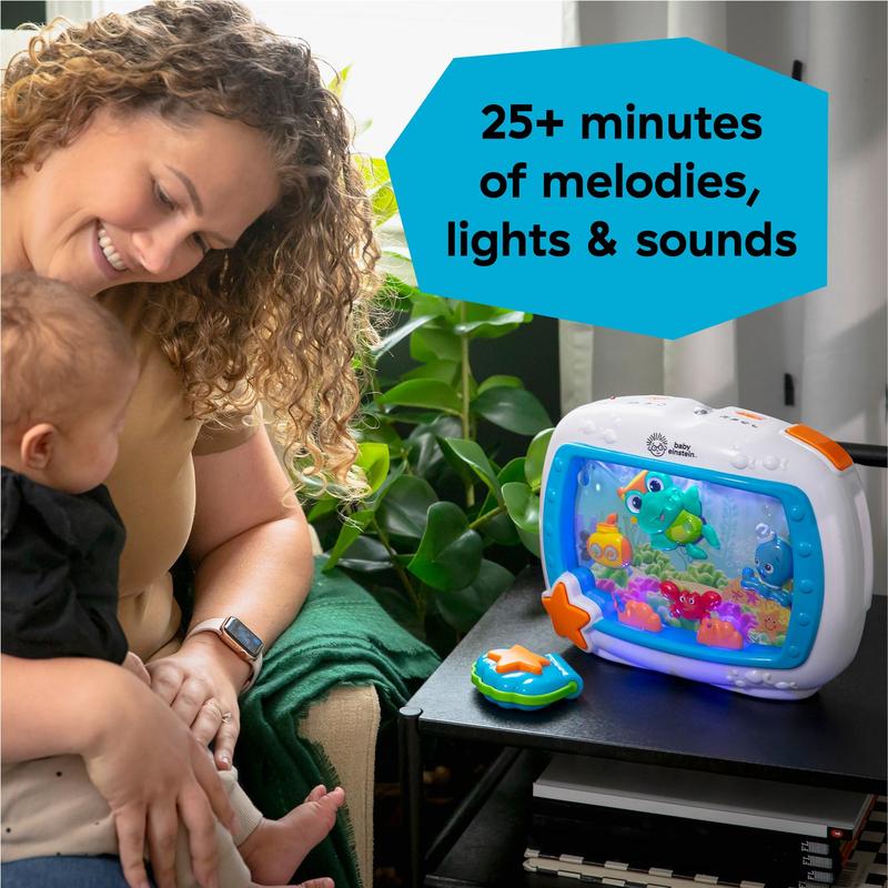 Baby Einstein Sea Dreams Baby Soother Musical Crib Toy and Sound Machine 0+ 4