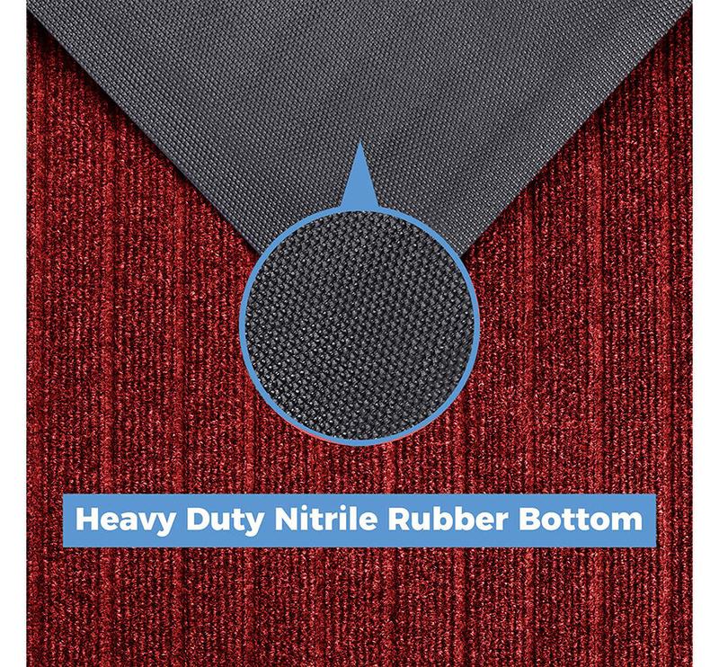 Heavy Duty Rubber Barrier Mat Small Large Door Mat Hallway Runner Kitchen 5