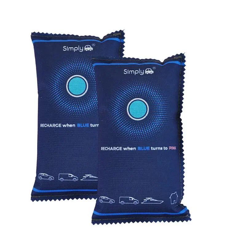 Reusable Moisture Condensation Damp Absorber Dehumidifier Bag - 2 x 350g Bundle Bags for Home Car Caravan Motorhome