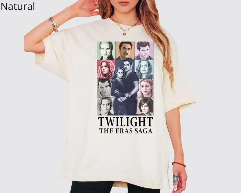 Twilight The Eras Tour T-shirt Twilight Shirt Twilight Saga Sweatshirt Robert Pattinson Meme Sweater Team Edward Cullen Crewneck Bella Swan