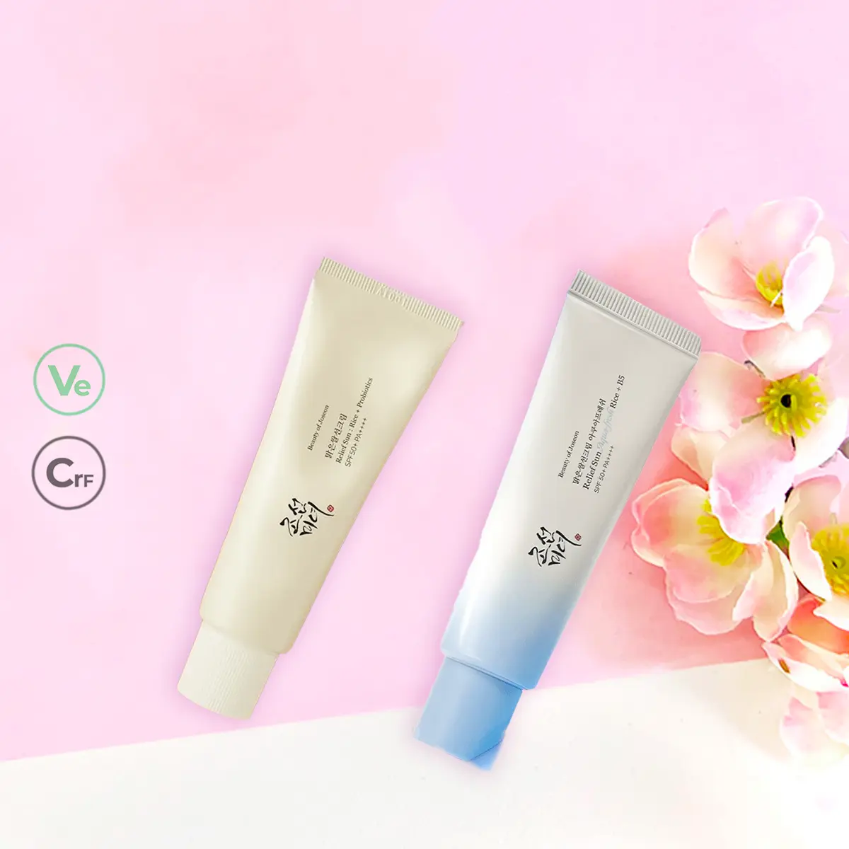 Beauty of Joseon – Relief Sun SPF : Rice + Probiotics / Aqua Fresh Rice + B5 - Facial Lightweight Moisturizing Uv Skincare Ginseng Hydrate Hydrating Sunscreen Gentle Sensitive Vegan Comfort boj spf50+ PA++++ Moisturizer Korean Sun cream