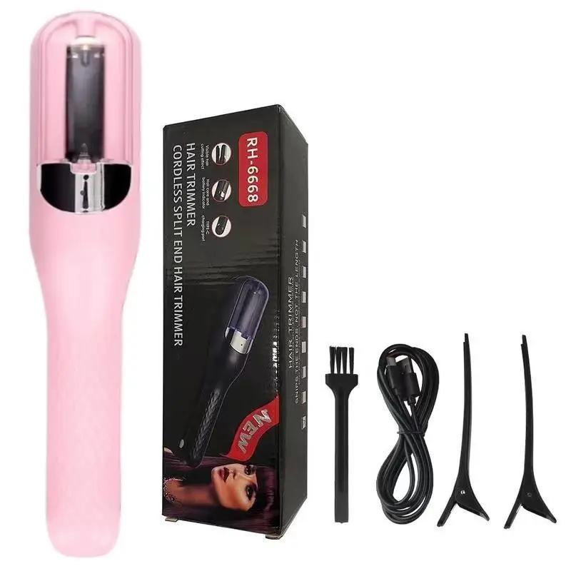 Automatic Hair Split End Trimmer Device, Cordless Hair Cutting Tool For Dry, Damaged & Brittle Split Ends Removal, Suitable For Men And Women, Hair care Salon Equipment 0
