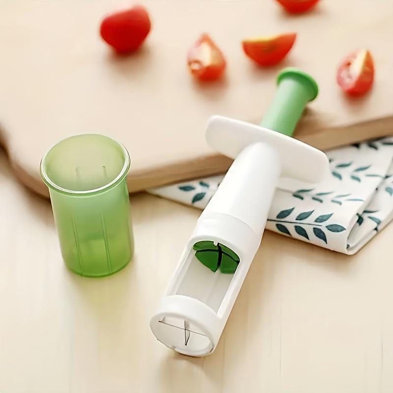 1pc, Cherry Tomato Slicer, Grape Slicer, MultiFunctional Grape Cutter, Plastic Small Fruit Cutter, Grape Kitchen Accessories, Cake Decoration Tool, Fruit Slicer, Kitchen Tools, Western Stuff 2