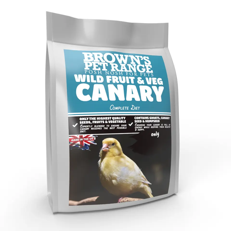 Posh Nosh for Canaries | Fruit & Veg Canary