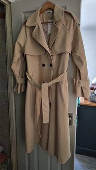 Product Review of KatchMe Women's Oversized Premium Waist Tie Double Breasted Trench Coat (UK 8-22),High-End Outerwear Jacket,Plain Minimalist Side Pocket Lady's Outfits from j**r 🧚**️ 0