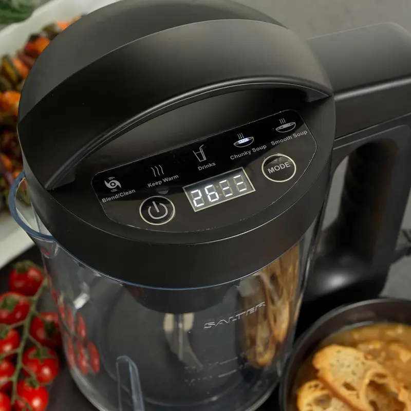 Salter Family-Sized Digital Soup & Smoothie Maker 1.6L Healthy Home cooking Essential Ideal for Families and Meal Prep 6