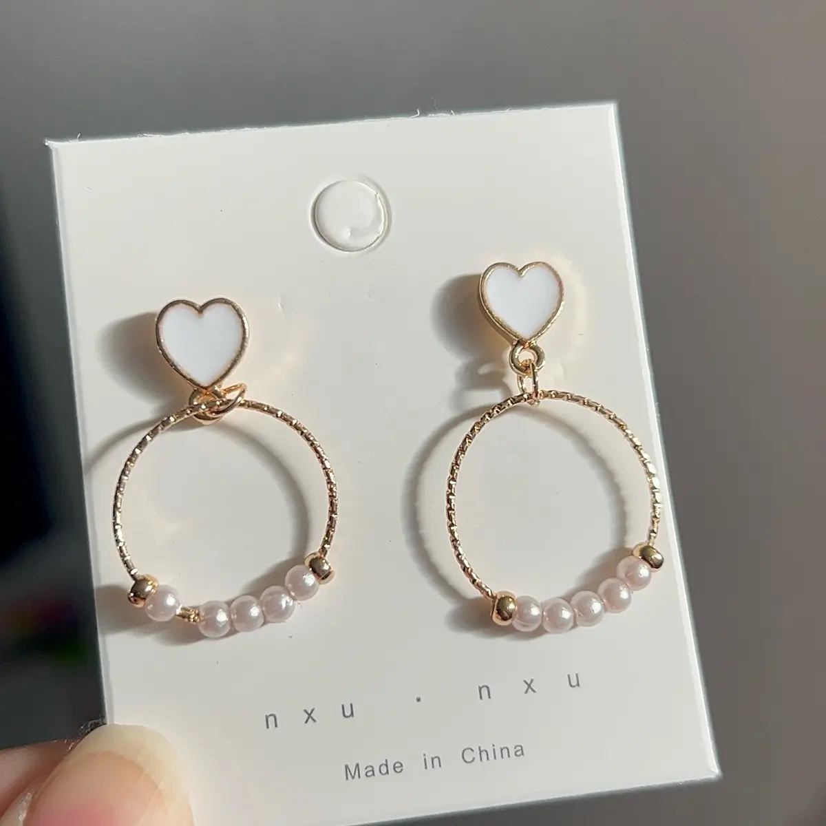 Drop earrings for women, made of high-quality materials