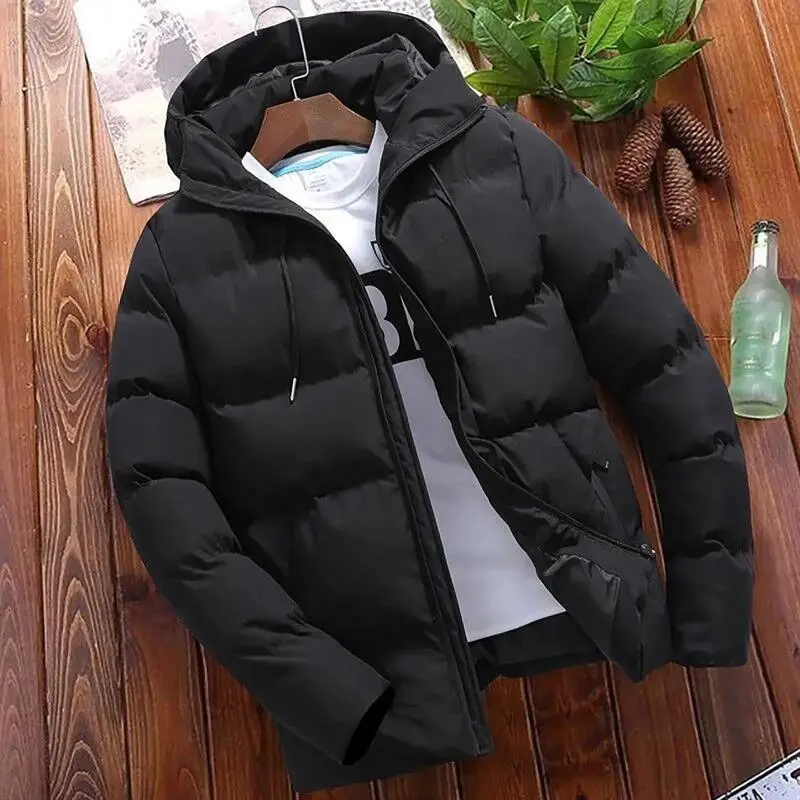 Men's Winter Coat Men's Casual Jacket Warm hooded thick down jacket Men's Winter Coat Outdoor wear men's