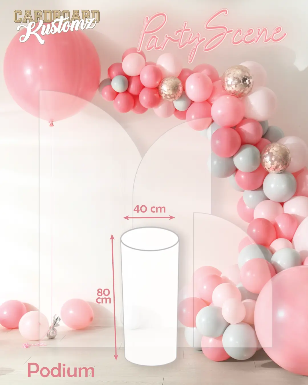 Cake Stand, Cake Plinth, Podium