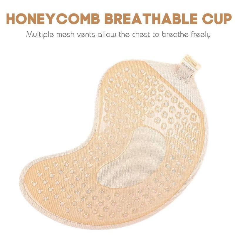 Product Introduction of Invisible Strapless Adhesive Stick Bra Strapless Push Up Bras Women Lingerie Seamless Silicone Nipple Covers Bralette Underwear 18