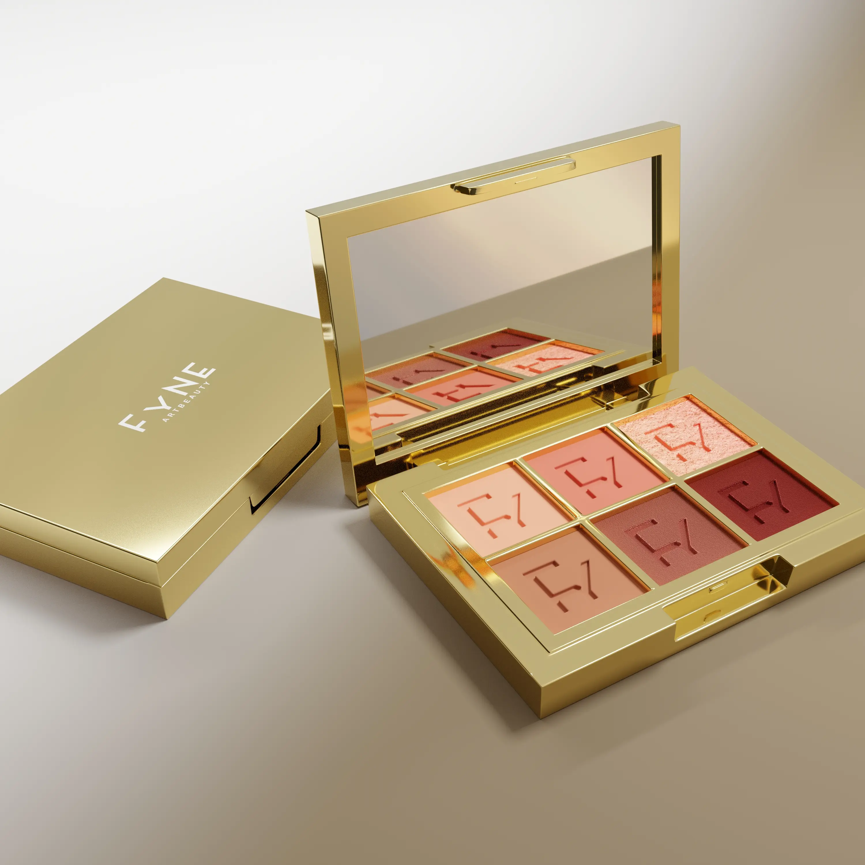 FYNE - Mini Gold Eyeshadow Palette