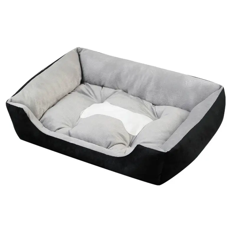Large Warm Plush Dog Bed Mat for Pet Puppy - Washable Calming Cushion 1
