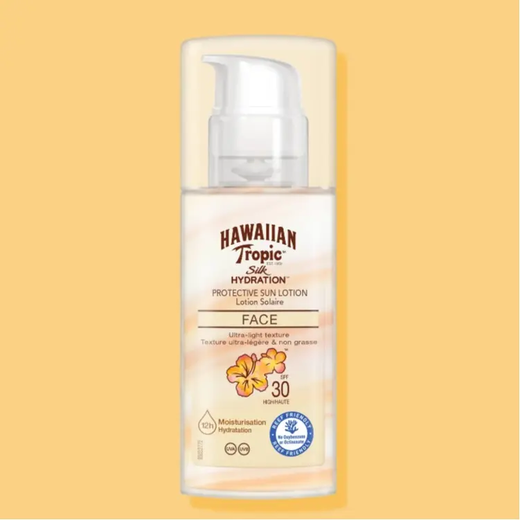 Hawaiian Tropic - Silk Hydration Face Sun Lotion SPF30 (50ml)