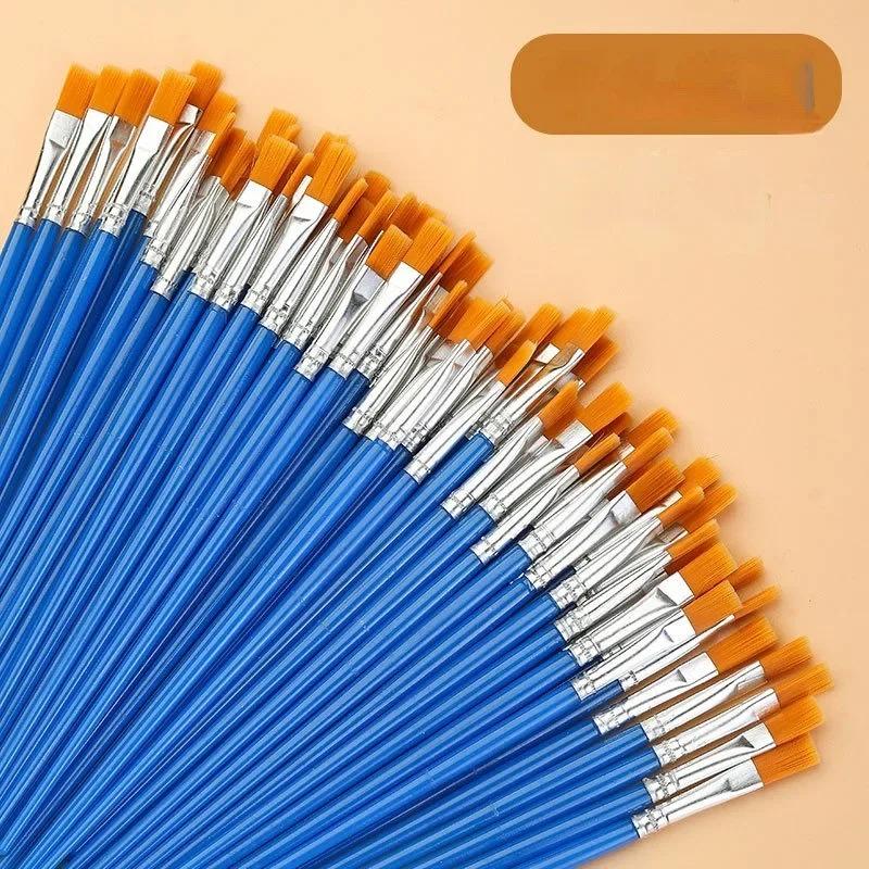 Product Introduction of 10/20/50Pcs Art Brushes Set for Oil Acrylic Watercolor School Supplies 7