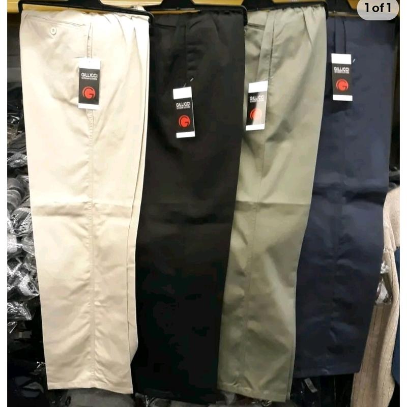 New Mens Rugby Trousers Casual Elasticated Waist 1
