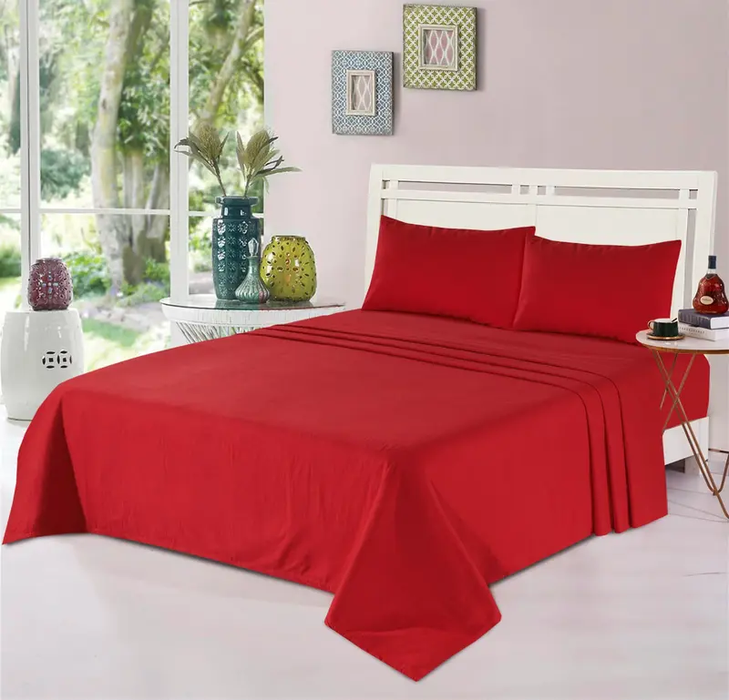 Northern Luxe Flannelette Fitted Sheets Super Soft Brushed Cotton Bed Sheet Thermal Warm Cosy Breathable Hypoallergenic Extra Deep Luxury Bedding Top Sheet Fitted Top Deep Fitted Sheet 4