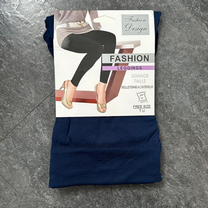 Fleece lined soft stretch leggins 1