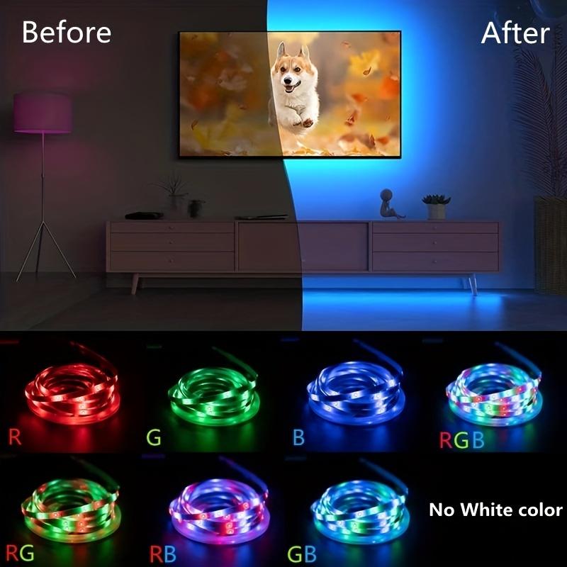 1 set of USB DIY backlight TV Belt LED strip lights 3.28ft/9.84ft SMD 2835 led flexible Cabinet light for home decoration 2