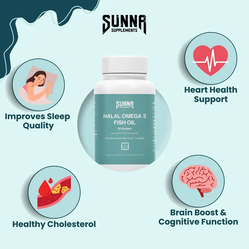 Halal Omega 3 Fish Oil 2