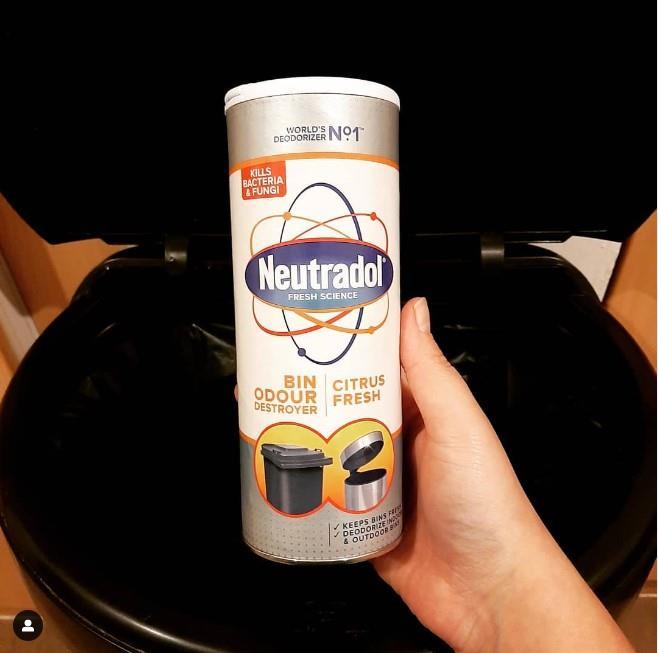 Neutradol Dust Bin Freshener Odour Destroyer Powder Citrus Fresh Fragrance 350g 5