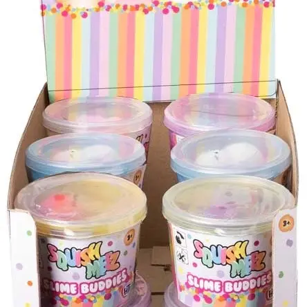 1x Random Slime Buddies with Squishy on Top - Classic & Novelty Toy 2