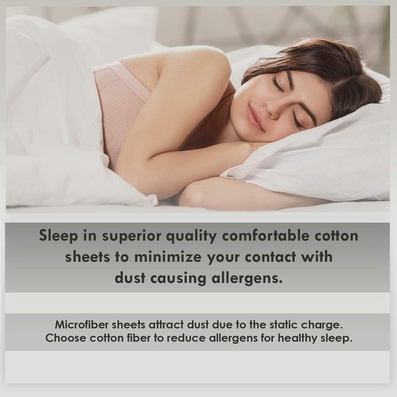 Premium 30cm Fitted Sheet for Thick Mattresses - Soft & Breathable - Elasticized Edges - Easy Maintenance - Versatile Design 9