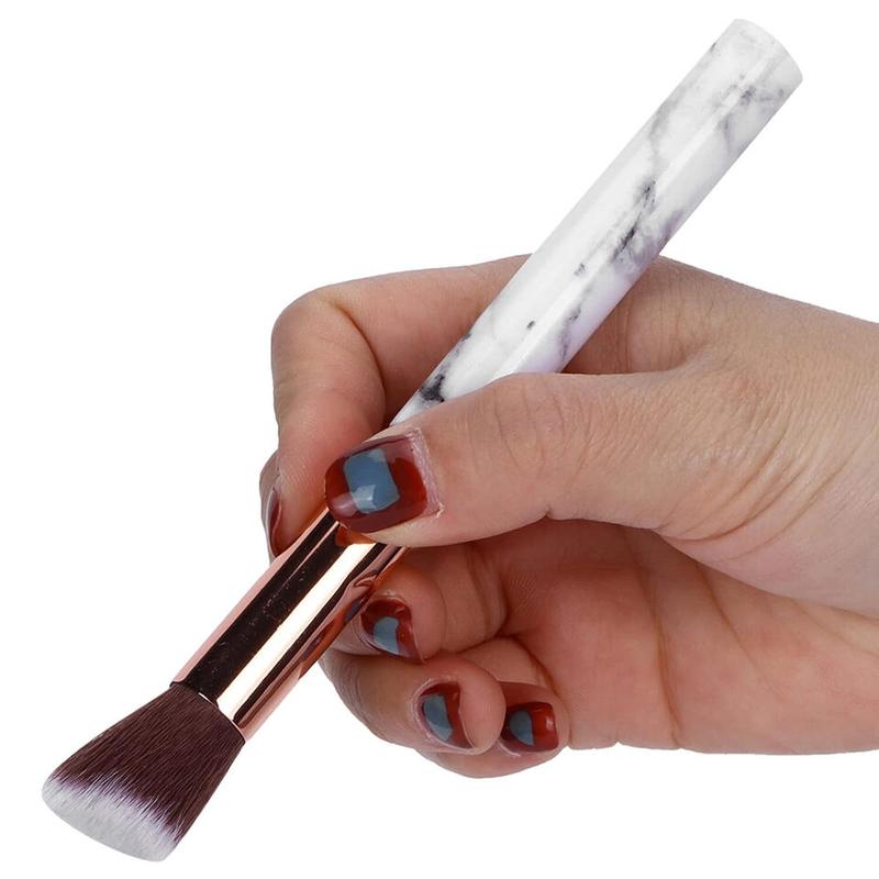10 Pcs Professional Makeup Brushes Set with Unique Gradient Crystal Handles - Cosmetic 1