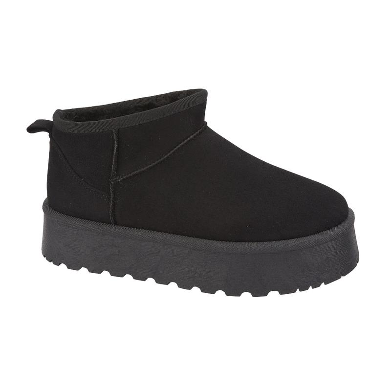 COLLEEN - Women’s Cozy Low-Cut Platform Boots with Plush Fleece Lining from SHOES BY EMMA 6
