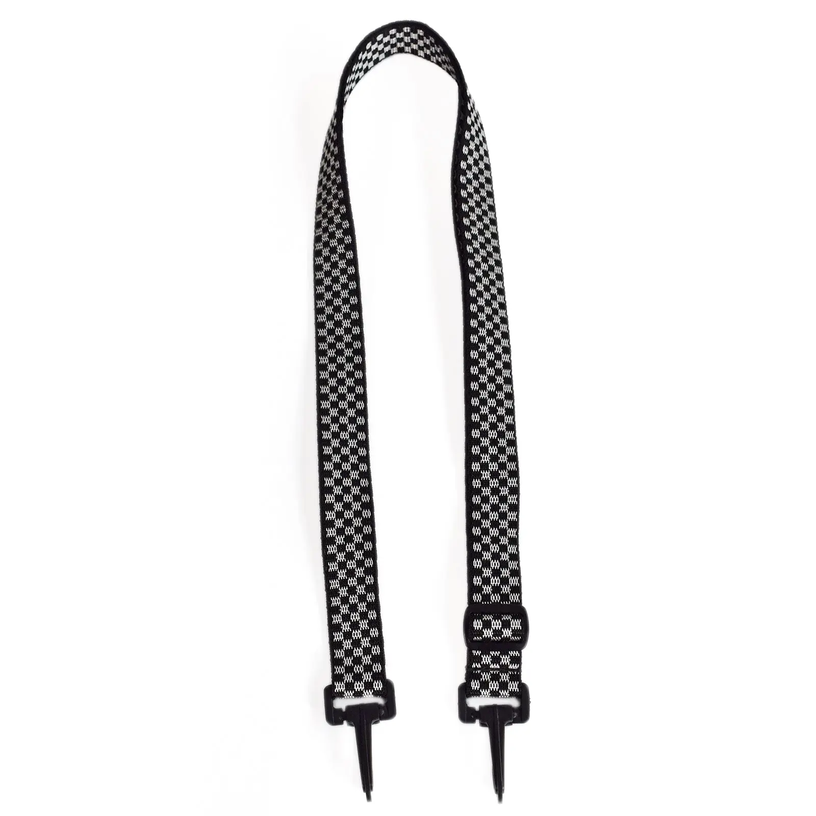 Universal Adjustable Shoulder Strap 25mm BLACK & WHITE CHECKERED