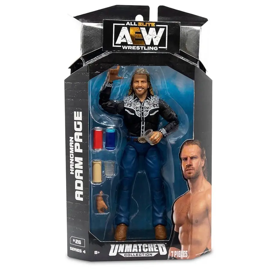 Ringside Adam Page - AEW Unmatched Series 4 Toy Wrestling Figure