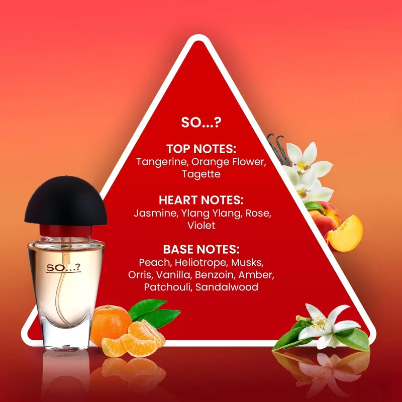 So…? Trio Three For Me Womens Eau de Toilette Perfume Gift Set, Travel Size Perfume for Women (3x15ml) 2