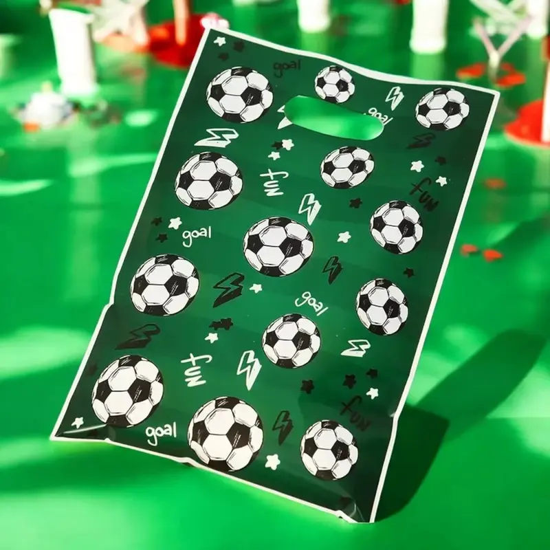 10 pcs Soccer Football Party Bags Birthday Loot Bags Gift 3