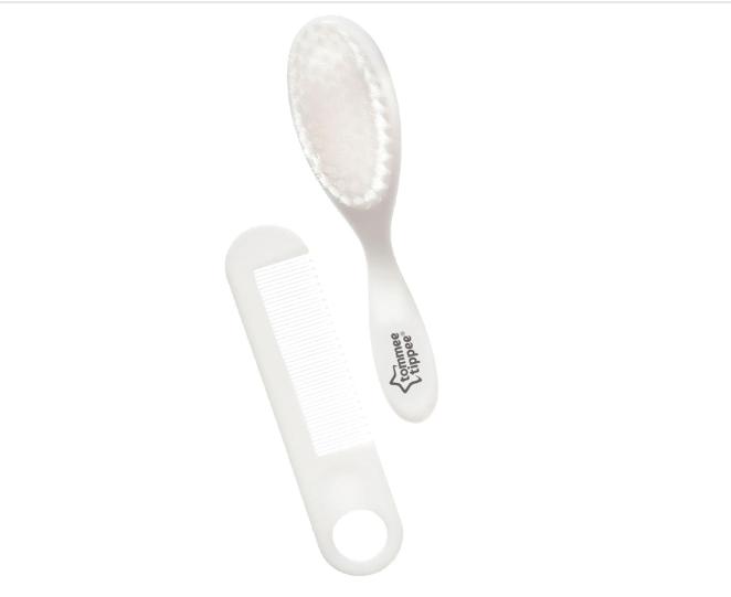 Tommee Tippee Essential Basics Brush and Comb Set for Baby Grooming 2