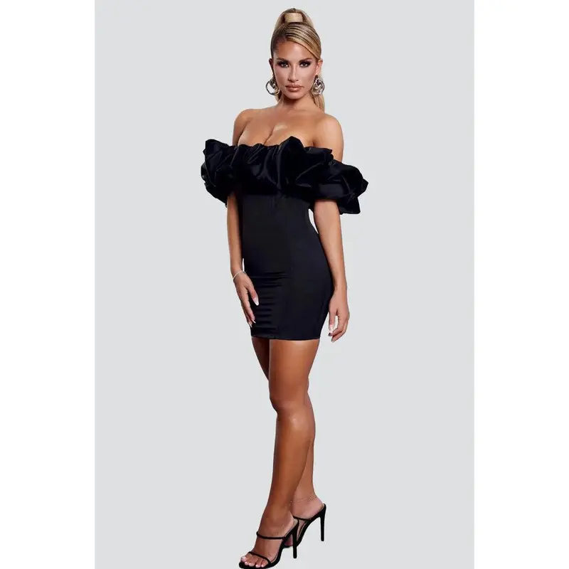 Keira | Ruffle Bodycon Dress 4