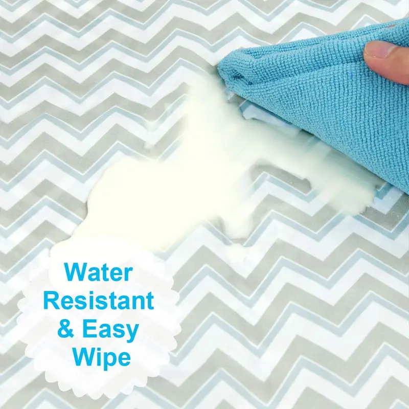 Easy Cleaning Splash Mat, 52" Highchair Splash Mat, Baby Splat Floor Mat, Washable Spill Mat, Waterproof Messy Mat, Highchair Weaning Mat for Under High Chair/Arts/Crafts 4